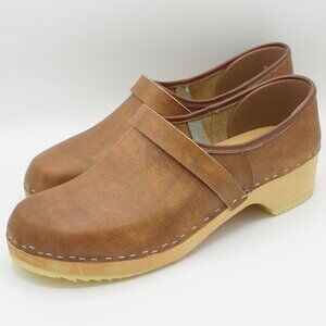 Svensk Fotriktig Tratoffel Swedish Made Clogs Men's Size 45 (EU)